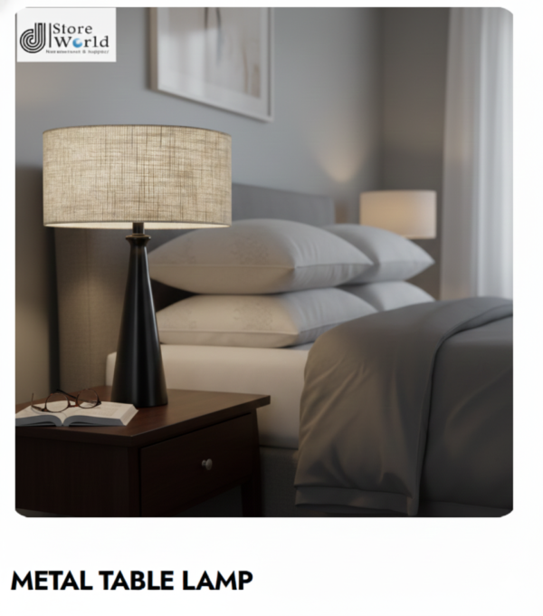METAL TABLE LAMP
