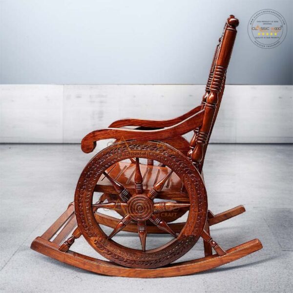Solid wooden chair