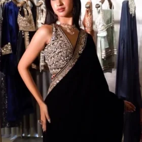 Beautiful Designer Winter Special Saree Saree Presenting