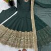 Designer Gown Set with Bottom & Dupatta 8
