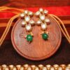 Maharani Green Drop Necklace Set Aabhushan by MV 2