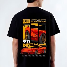 RAJ clothing car t shirt