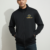 YOGROW Premium Men's Black Full-Zip Sweatshir