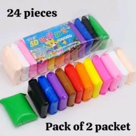 24-Piece 5D Ultra Light Modeling Clay Set