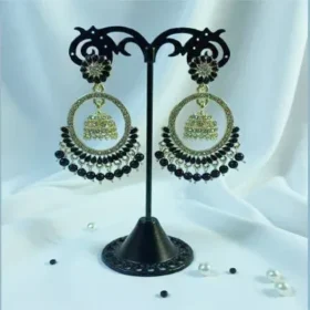 Jhumka Style Hoop Earrings