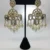 Regal Ruby-Beaded Kundan Chandbalis