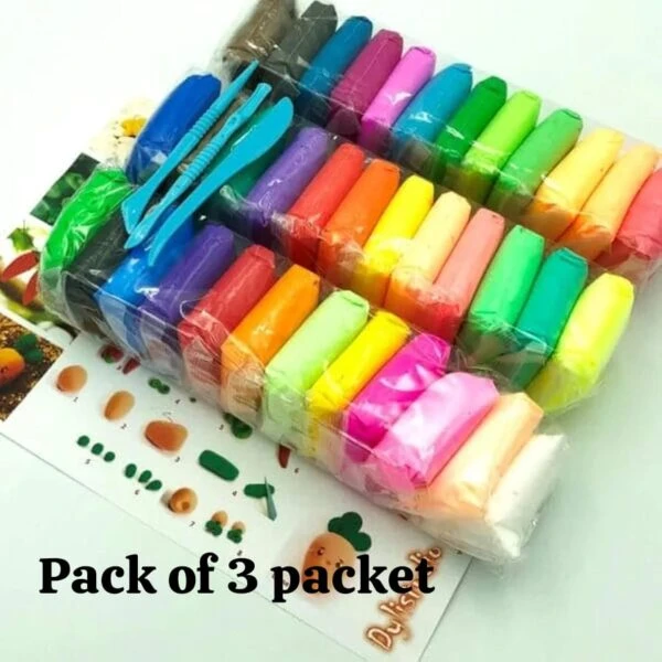 36-Piece 5D Ultra Light Modeling Clay Set