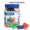 DOMS Colour Erasers Jar