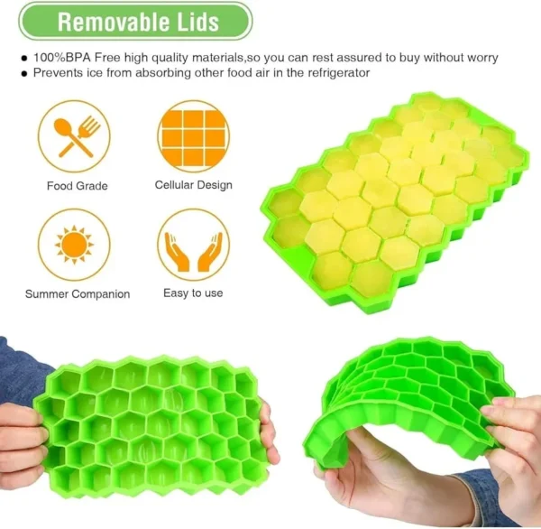 Honeycomb silicone Ice cube