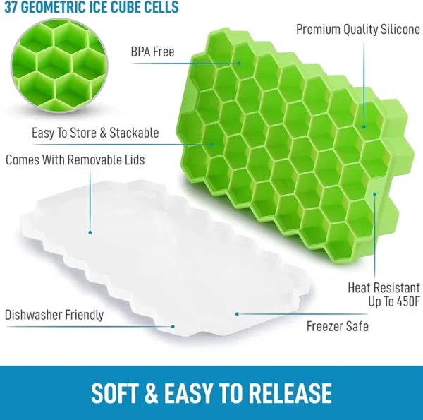 Honeycomb silicone Ice cube