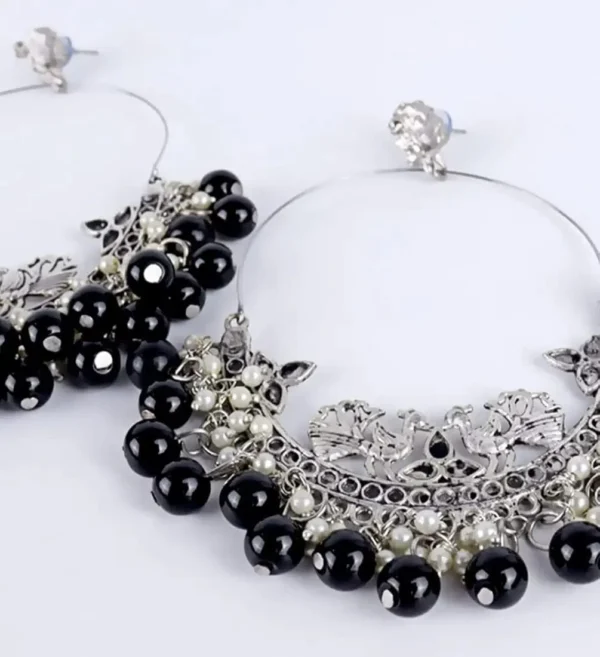 Elegant Silver Hoop Earrings