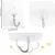 Transparent seamless Adhesive wall Hooks