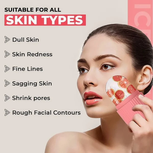 Silicone Ice Facial Rolle