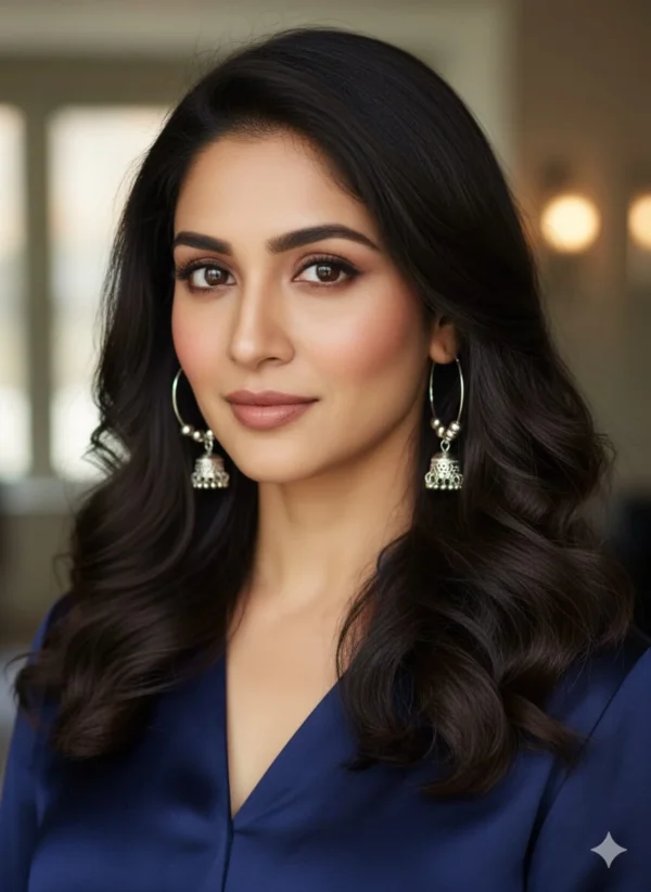 Classic Oxidized Silver Jhumkas