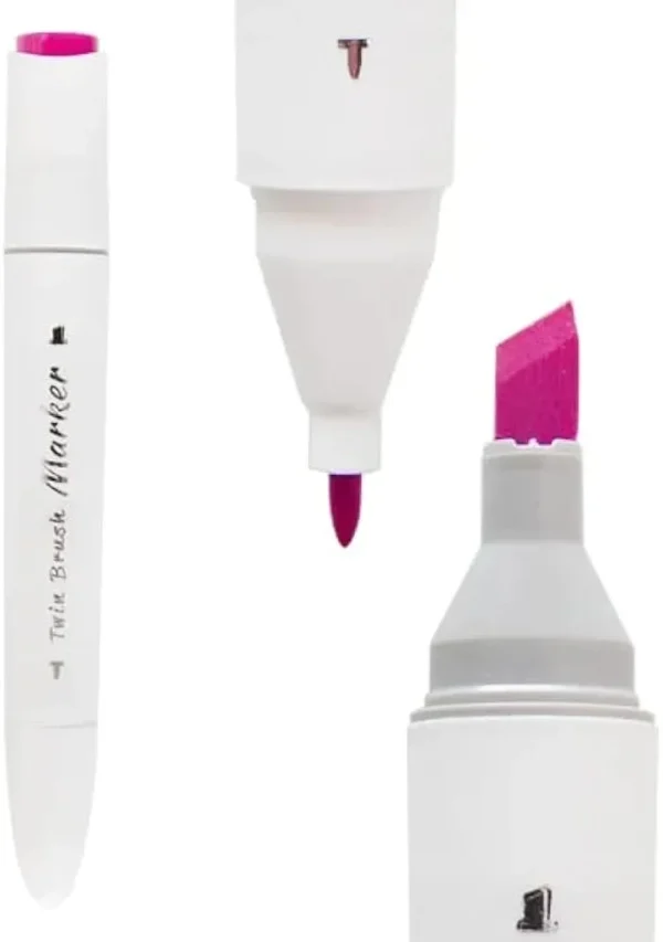 Dual Tip Marker Pen Set (Pack of 12)