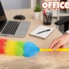 Multipurpose Microfiber Feather Duster | Rainbow Static Duster Cleaning for Home, Office, Car and Bike