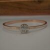 Western Rose Gold Plated AD Bracelet-014