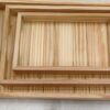 Pine Wood Gift Tray, Set Type: Set of 3