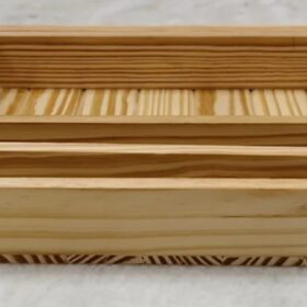Pine Wood Gift Tray, Set Type: Set of 3