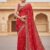Women's Festive Red Art Silk Saree with Traditional Zari Work