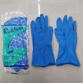 Rubber FlockLined Household Natural Rubber Hand Gloves