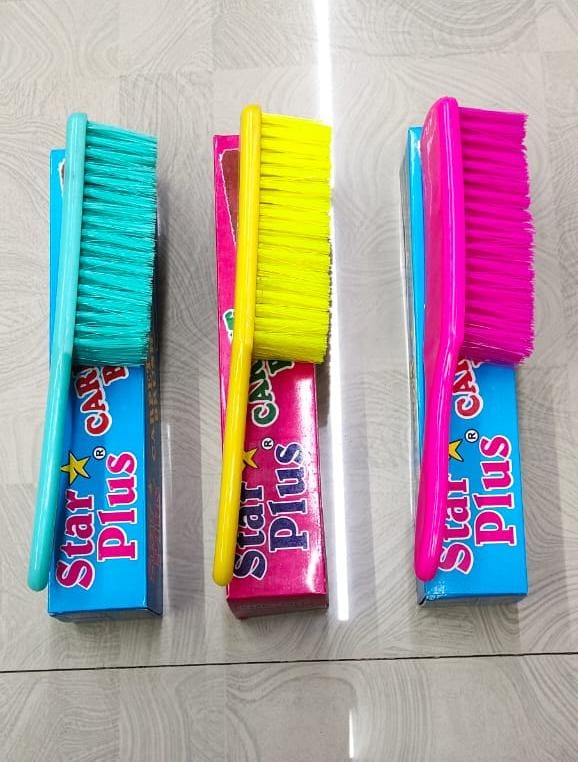 Single Sided Star Plus Carpet Cleaning Brush, Bristle Material: Nylon