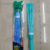 Kharata Plastic Broom with 60 Bristles, 58 cm Handle, Multi-Colour, for Wet and Dry Cleaning