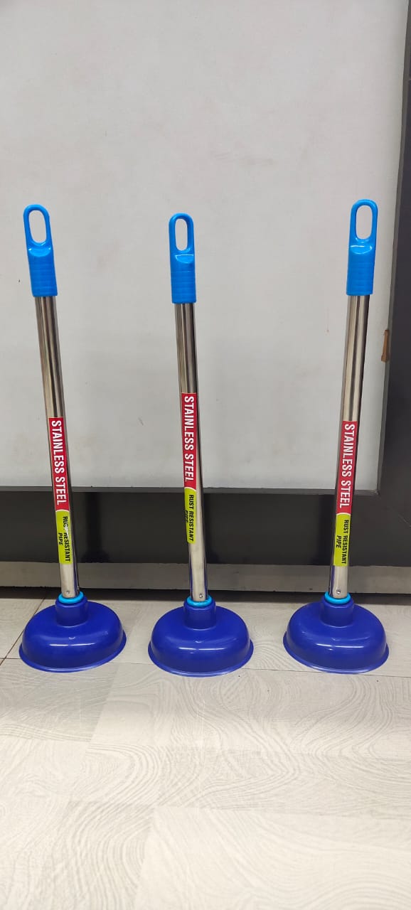 Stainless Steel Toilet Plunger