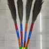 Grass Broom Phool Jhadu for Cleaning Zero Dust Free Broom (Set of 1 Random Color)
