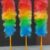Multipurpose Microfiber Feather Duster | Rainbow Static Duster Cleaning for Home, Office, Car and Bike